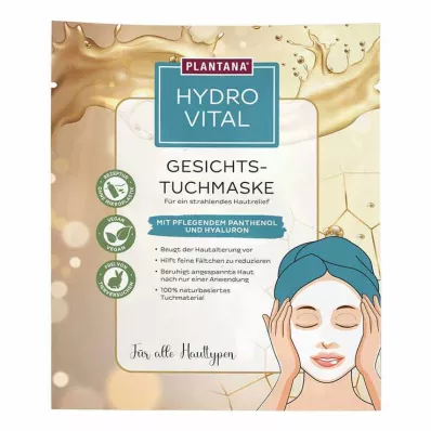 PLANTANA Hydrovital Ges.Tuchm.Panthenol&amp;Hyaluron, 1 stk