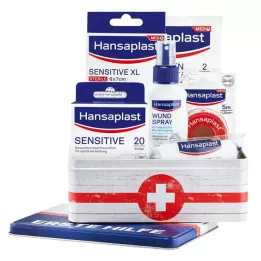 HANSAPLAST Førstehjælpskasse, 1 stk