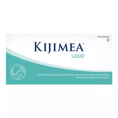 KIJIMEA Flydende brusetabletter, 40 stk