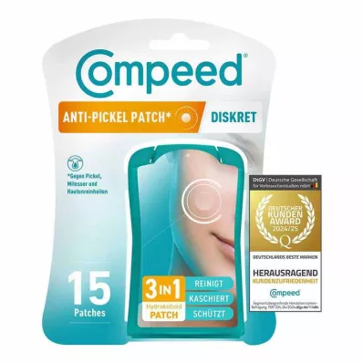 COMPEED Diskret anti-bumseplaster, 15 stk