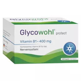 GLYCOWOHL Vitamin B1 thiamin 400 mg højdosis kapsler, 200 stk