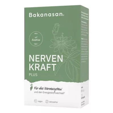 BAKANASAN Nervenkraft Plus-kapsler, 60 kapsler