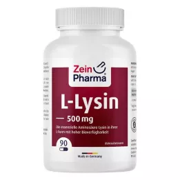 L-LYSIN 500 mg kapsler, 90 stk