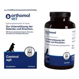 ORTHOMOL VET Canimol agil tyggetabletter til hunde, 120 stk